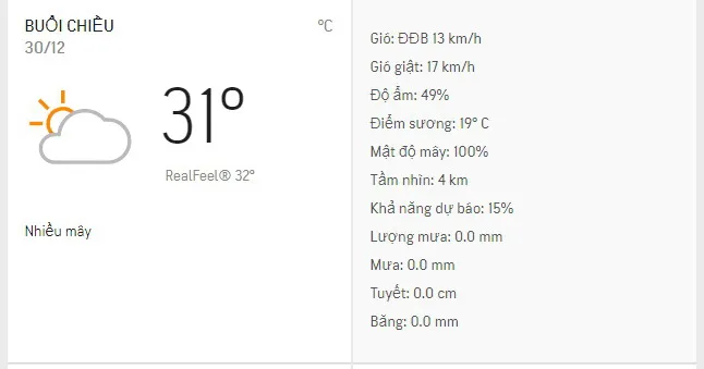 Dự báo thời tiết TPHCM hôm nay-voh.com.vn