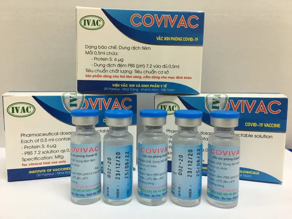 Mẫu vắc xin COVID-19 của Viện Vắc xin và sinh phẩm y tế dự kiến sẽ thử nghiệm giai đoạn 1 - Ảnh: TTO 