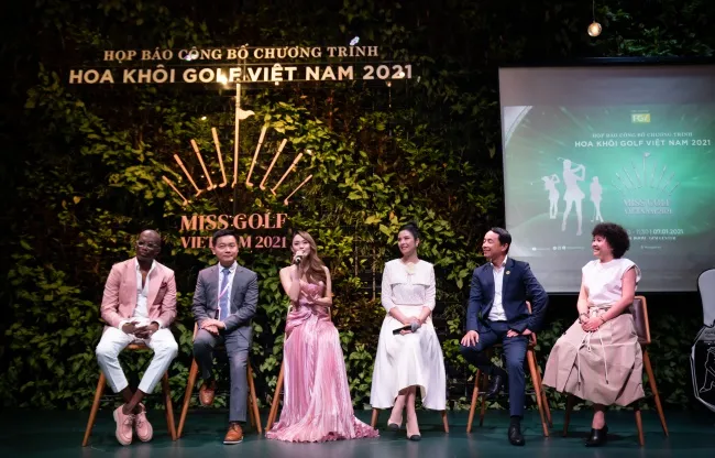 Ban cố vấn và ban tổ chức Hoa Khôi Golf Việt Nam 2021