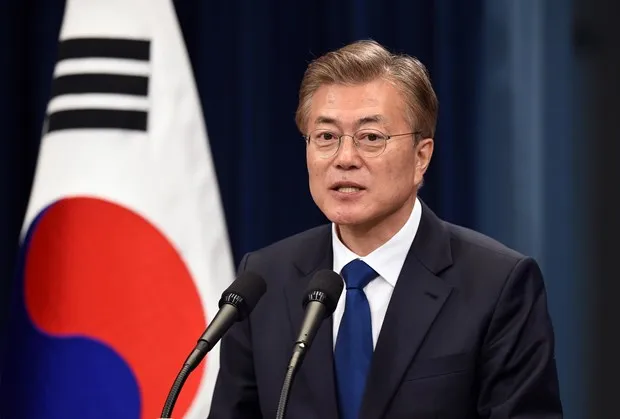 Tổng thống Hàn Quốc Moon Jae-in. (Ảnh: Getty Images)