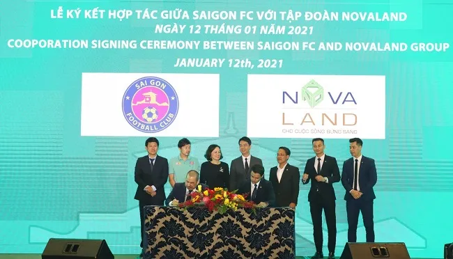 Novaland chung tay vì sự phát triển bền vững của bóng đá Việt Nam 1