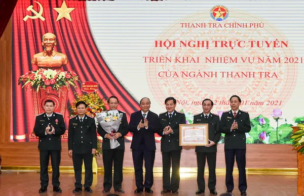 Thủ tướng tặng Bằng khen cho tập thể Thanh tra Chính phủ-voh.com.vn