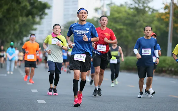 Giải Marathon TPHCM khởi đầu năm mới được xem là đường chạy truyền cảm hứng, lan tỏa lối sống vận động tích cực