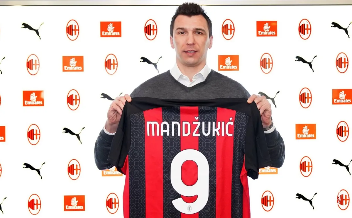 AC Milan chiêu mộ thành công Mario Mandzukic
