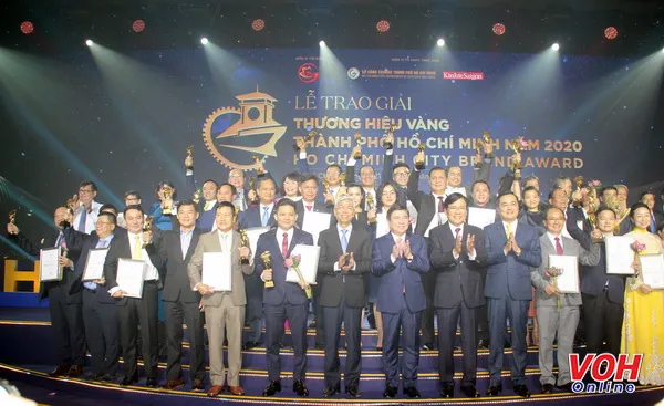 Lần đầu tiên 30 doanh nghiệp được trao Thương hiệu Vàng TPHCM năm 2020 1