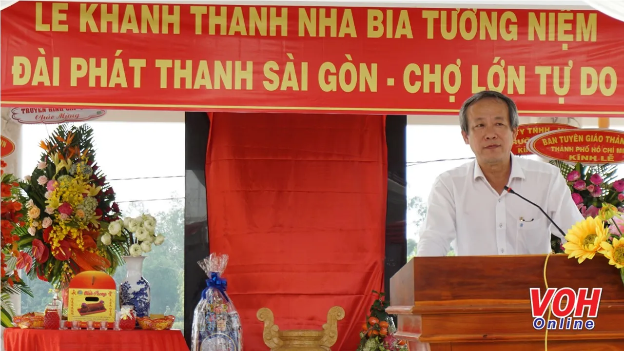 Ông Lê Công Đồng, Bí thư Đảng ủy, Giám đốc Đài Tiếng nói Nhân dân