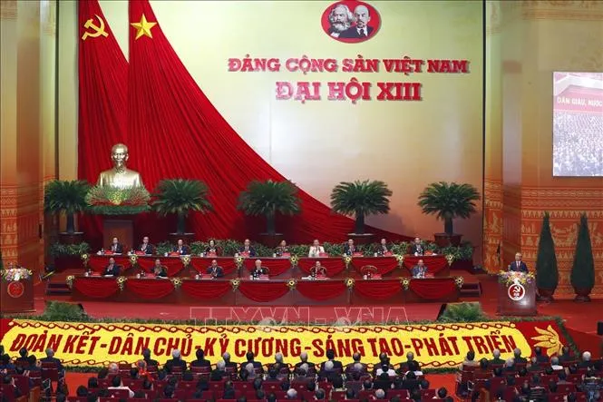 Khai mạc Đại hội đại biểu toàn quốc lần thứ XIII Đảng Cộng sản Việt Nam