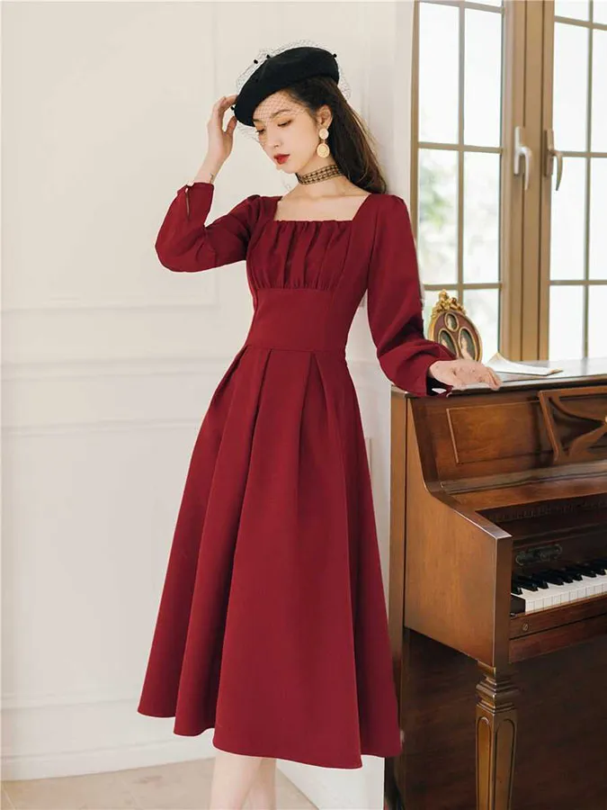 10 mẫu váy đỏ xinh sang hết ý và đáng sắm nhất dịp Tết này 25