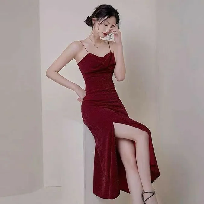 10 mẫu váy đỏ xinh sang hết ý và đáng sắm nhất dịp Tết này 31
