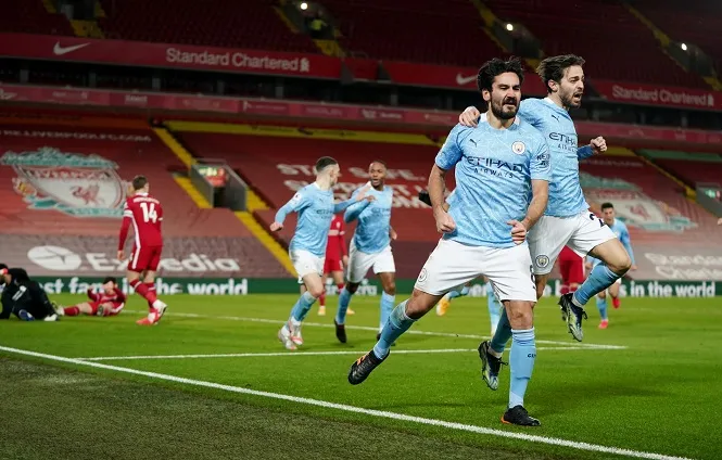 Man City đánh bại Liverpool 4-1