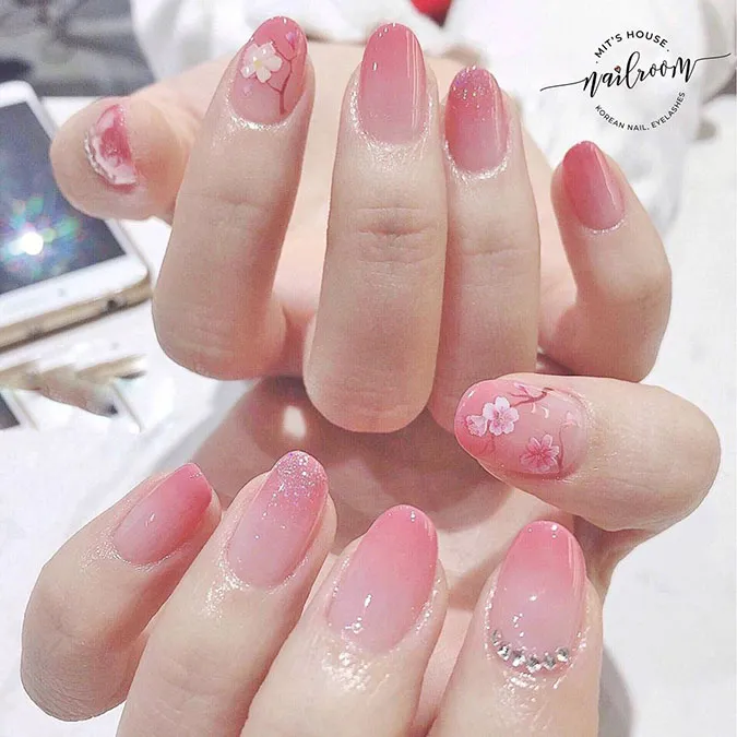 Những mẫu nail Tết đẹp giúp bàn tay thêm xinh xắn, ‘chanh sả’ 65