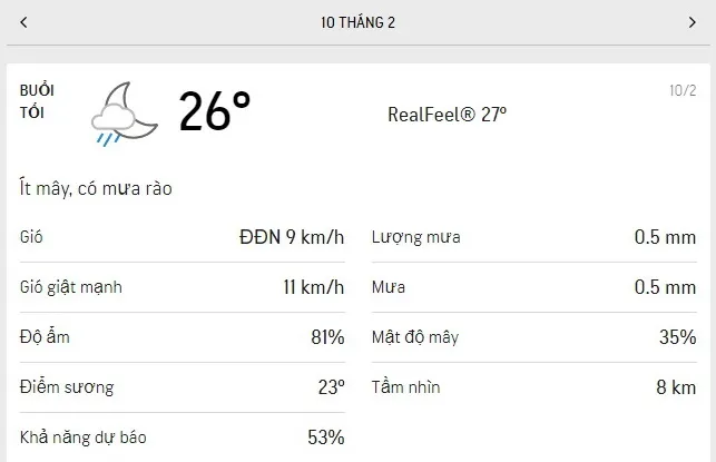 Dự báo thời tiết TPHCM hôm nay 10/2 và ngày mai 11/2/2021: trời có mây, dịu nắng - lượng tia UV trung bình 3