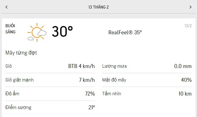 Dự báo thời tiết TPHCM hôm nay 13/2 và ngày mai 14/2/2021: trời mát, nắng dịu, lượng tia UV giảm nhẹ so với các ngày trước 1
