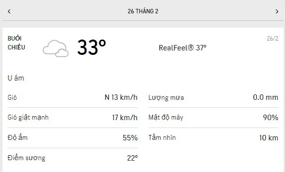 Dự báo thời tiết TPHCM hôm nay 26/2 và ngày mai 27/2/2021: ngày Tết Nguyên Tiêu dịu nắng, tối có tră 2