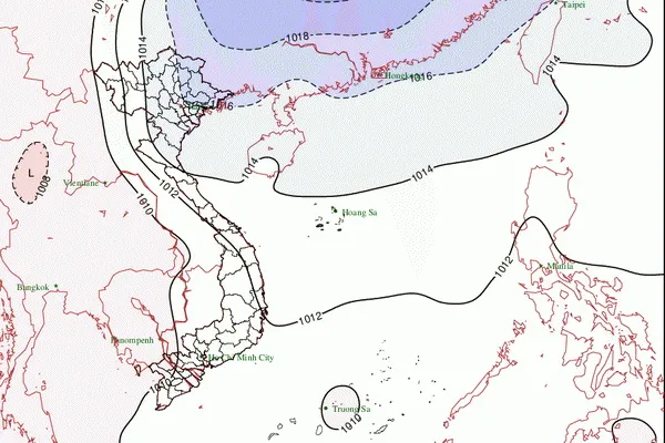 Dự báo thời tiết hôm nay 27/2/2021: không khí lạnh đang về, miền Bắc trời rét 1