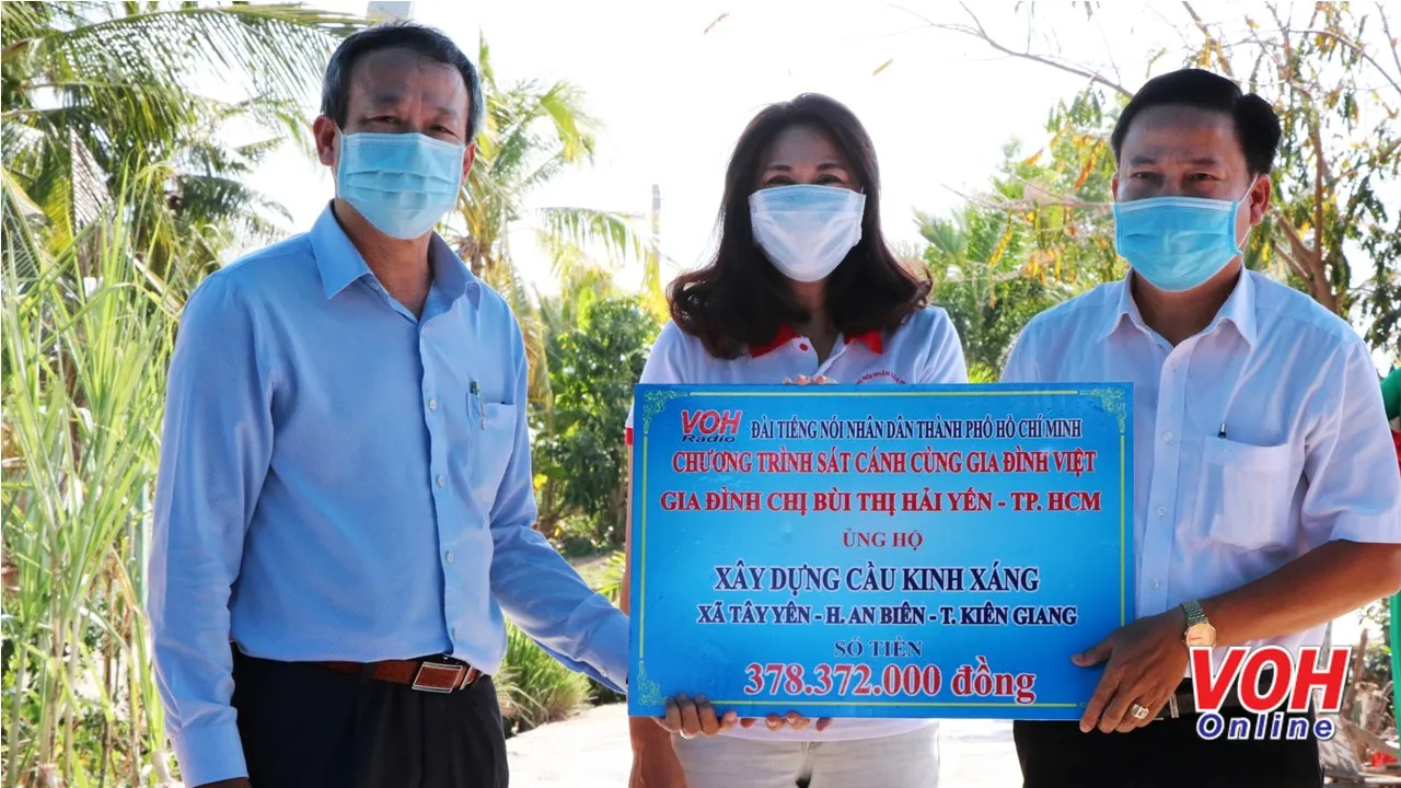 Cầu Kinh Xáng, Chương trình Sát cánh cùng gia đình Việt, Đài Tiếng nói Nhân dân TPHCM