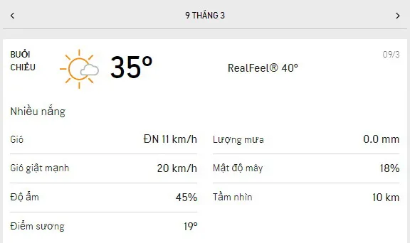 Dự báo thời tiết TPHCM hôm nay 9/3 và ngày mai 10/3/2021: cả ngày nắng nóng, nhiệt độ cao nhất 35 độ 2