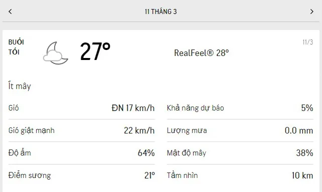 Dự báo thời tiết TPHCM hôm nay 10/3 và ngày mai 11/3/2021: nắng nóng, có mây nhẹ từng đợt 6