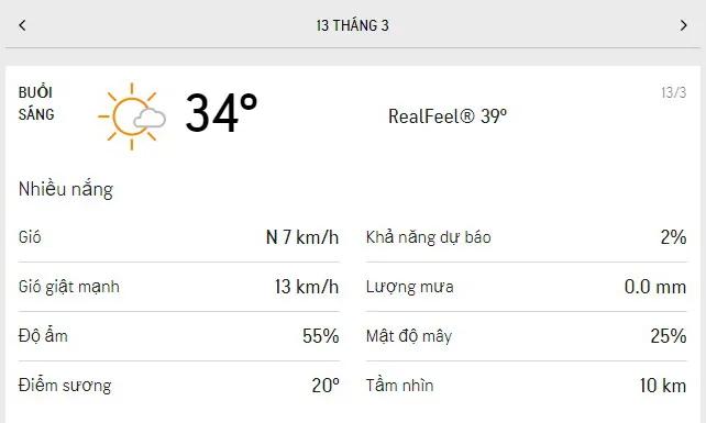 Dự báo thời tiết TPHCM hôm nay 12/3 và ngày mai 13/3/2021: nhiều nắng, nhiệt độ cao nhất 35 độ C 4