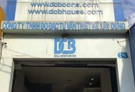 Trụ sở của Công ty DCB. 