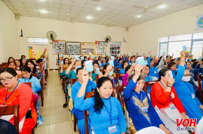 Hội Liên hiệp Phụ nữ Phường 15, quận Tân Bình tổ chức Đại hội đại biểu Phụ nữ điểm 1