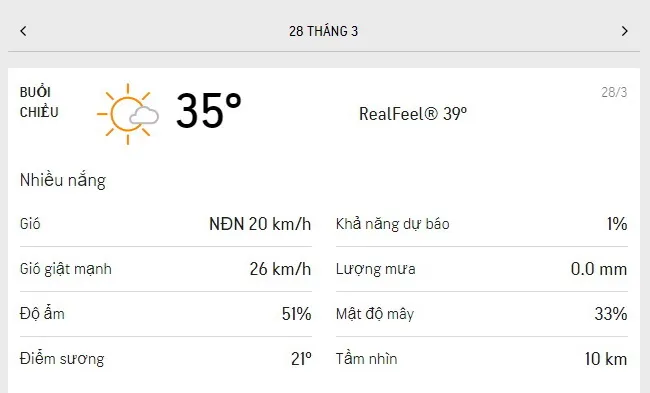 Dự báo thời tiết TPHCM hôm nay 27/3 và ngày mai 28/3/2021: nắng gắt, lượng tia UV rất nguy hại 5