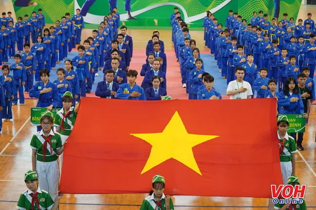 Khai mạc giải Vovinam Việt Võ Đạo Thể thao học sinh TPHCM 2021 2