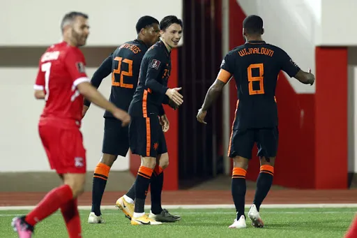 Vòng loại World Cup 2022: Bồ Đào Nha ngược dòng ấn tượng - Bỉ và Hà Lan có chiến thắng hủy diệt