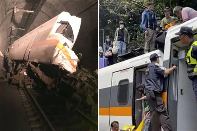 Tai nạn tàu hỏa thảm khốc ở Đài Loan, hàng chục người thiệt mạng