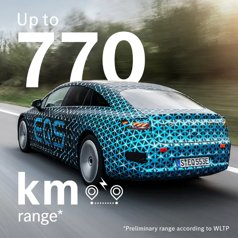 Mercedes-Benz EQS: chiếc xe ô tô điện có tầm hoạt động lên đến 770km 1