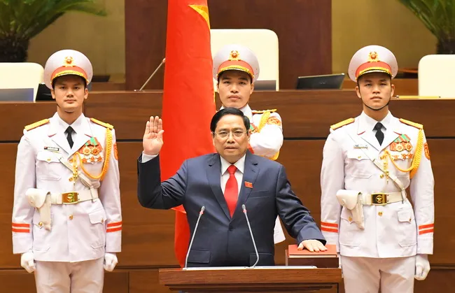Ông Phạm Minh Chính chính thức trở thành tân Thủ tướng Chính phủ 1