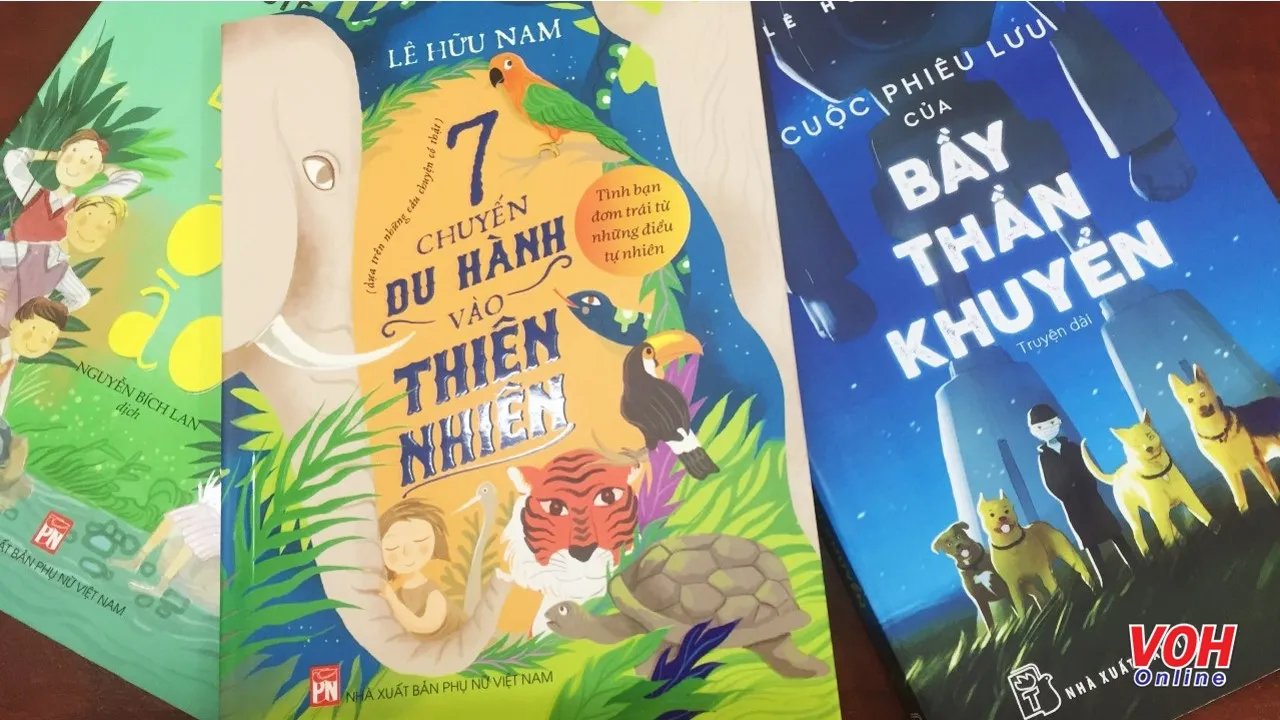 sách mới, 7 chuyến du hành vào thiên nhiên, lê hữu nam