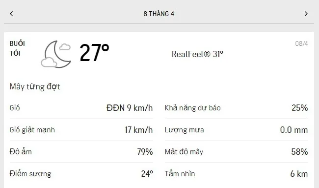 Dự báo thời tiết TPHCM hôm nay 8/4 và ngày mai 9/4/2021: Nhiệt độ cao nhất 33 độ C, buổi chiều có mâ 3