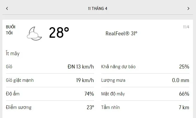 Dự báo thời tiết TPHCM hôm nay 11/4 và ngày mai 12/4/2021: sáng nắng dịu, buổi chiều có mưa dông 3