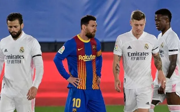 Messi gây thất vọng ở trận đấu với Real Madrid