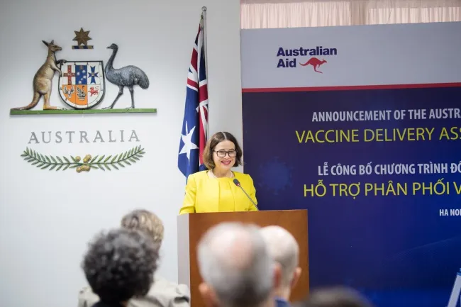 Australia và UNICEF công bố hợp tác về hỗ trợ phân phối vắc-xin COVID-19 tại Việt Nam 1