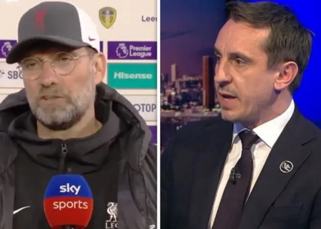 Klopp đáp trả Gary Neville