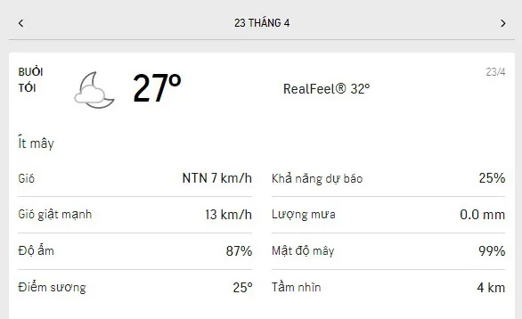 Dự báo thời tiết TPHCM hôm nay 23/4 và ngày mai 24/42021: nhiệt độ mát dịu, mưa dông rải rác 3
