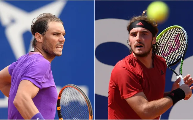 Nadal và Tsitsipas vào chung kết Barcelona Open - Novak Djokovic dừng bước tại bán kết Serbia Open