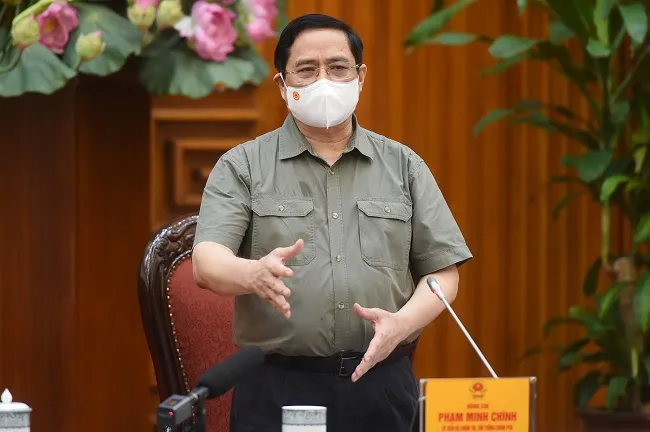 Thủ tướng Phạm Minh Chính: Các địa phương cần siết chặt công tác phòng chống dịch hơn 1