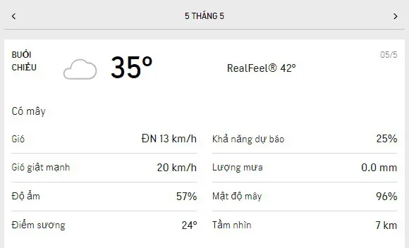 Dự báo thời tiết TPHCM hôm nay 5/5 và ngày mai 6/52021: nhiệt độ mát dịu, mưa dông rải rác 2