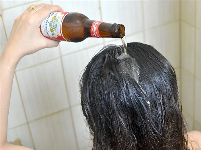 4 cách gội đầu bằng bia giúp tóc mọc nhanh, dày mượt tự nhiên 4