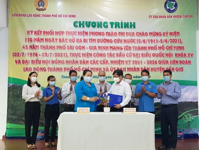 Hỗ trợ đoàn viên khó khăn tại huyện Cần Giờ 2