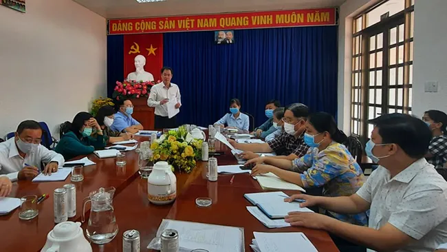 Giám sát, kiểm tra công tác chuẩn bị bầu cử tại quận Tân Bình 1