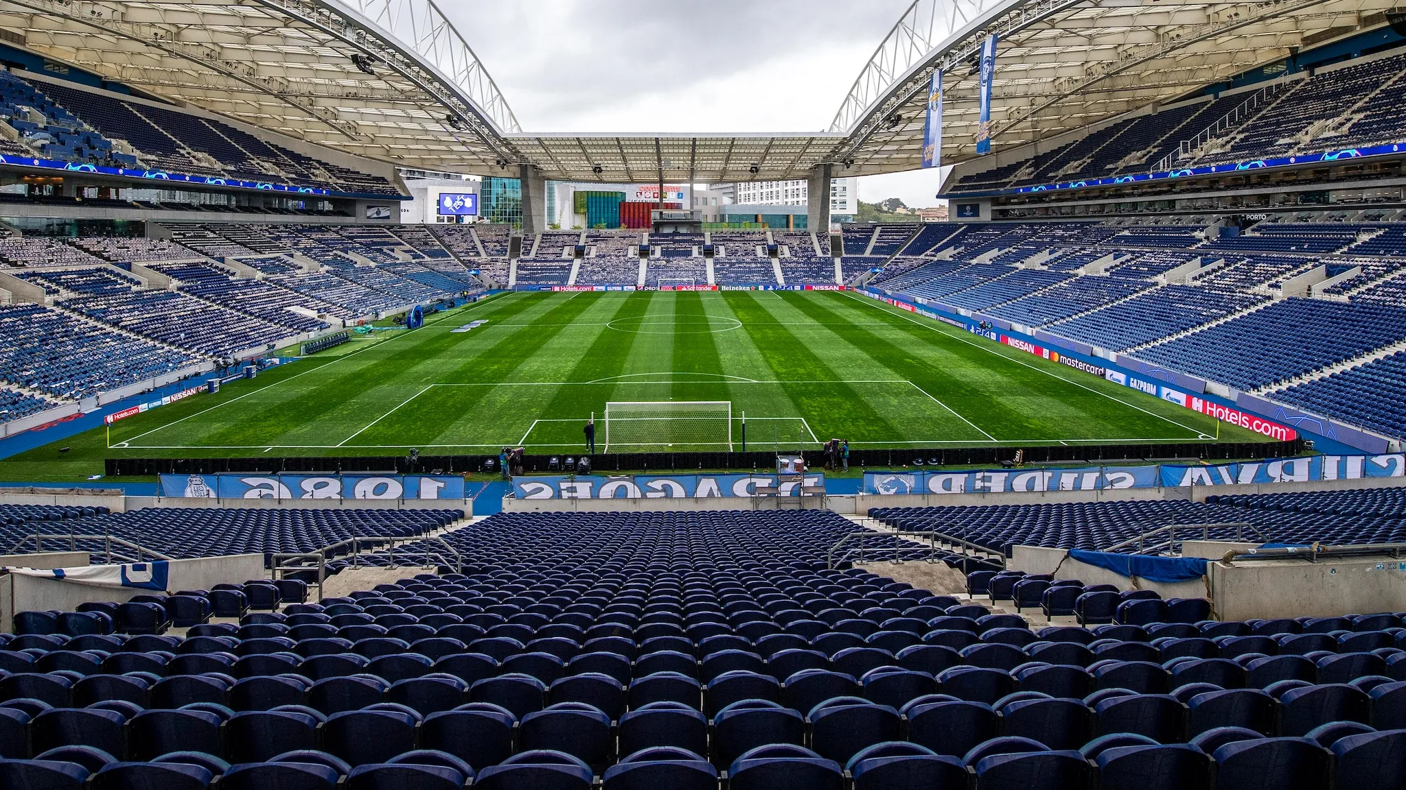 Sân vận động Estadio do Dragao, nơi diễn ra chung kết Champions League 2021 giữa Man City và Chelsea vào ngày 30/5/2021.