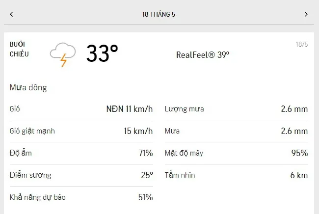 Dự báo thời tiết TPHCM hôm nay 18/5 và ngày mai 19/5/2021: mưa dông rải rác, gió nhẹ 2