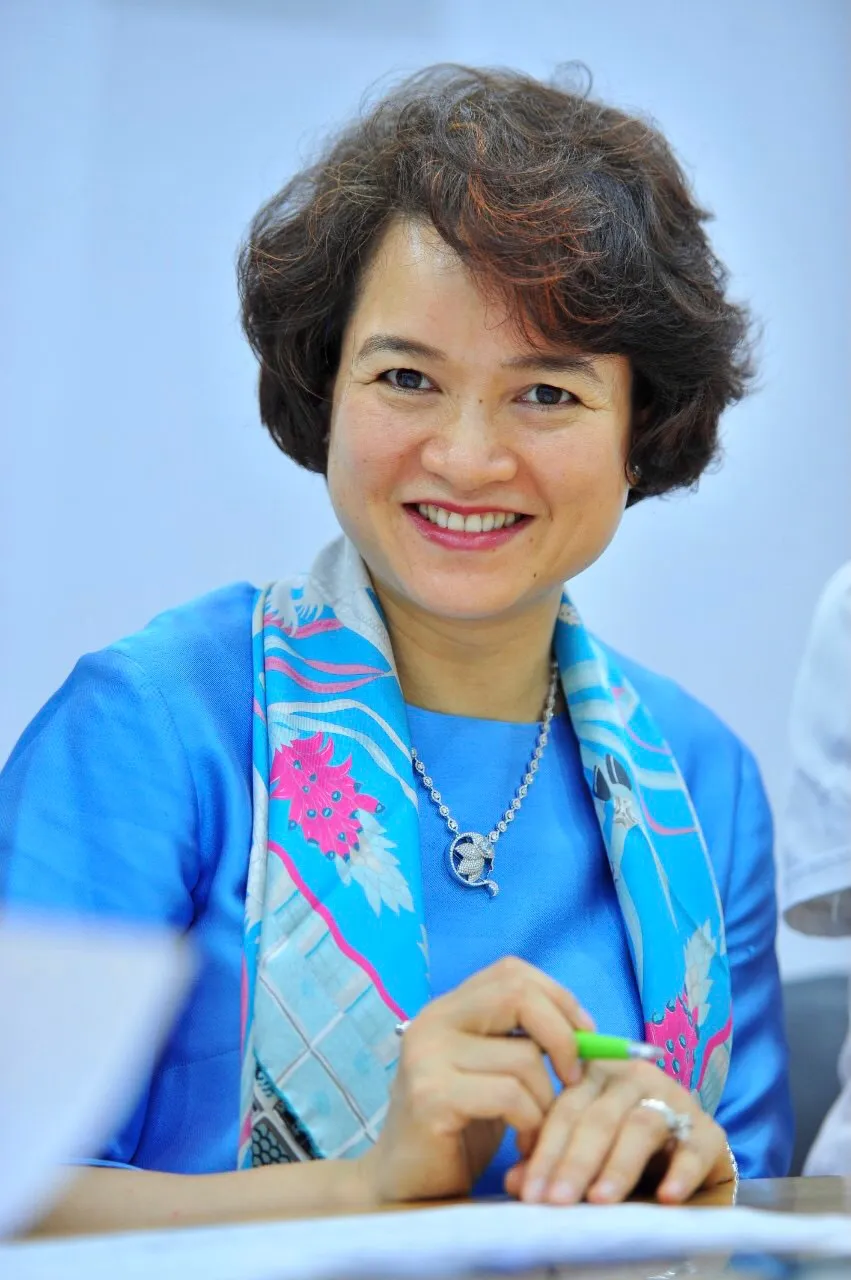 Thạc sỹ Nguyễn Thị Hương Liên, Phó Tổng giám đốc - Đồng sáng lập công ty CP Sao Thái Dương