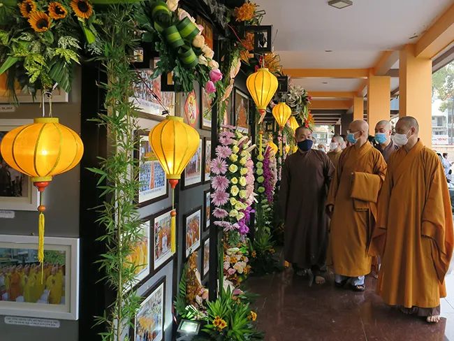 Triển lãm hoạt động Phật sự chào mừng 40 năm Giáo hội Phật giáo Việt Nam 1