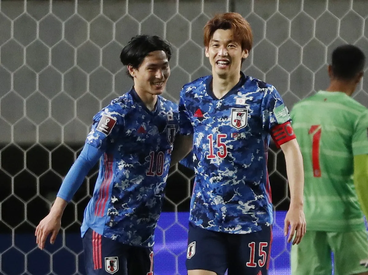 Nhật Bản thể hiện sức mạnh khủng khiếp ở bảng F vòng loại World Cup 2022 khu vực châu Á