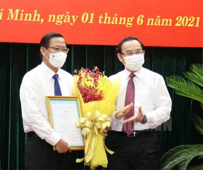 Đồng chí Phan Văn Mãi giữ chức Phó Bí thư Thường trực Thành ủy TPHCM 1